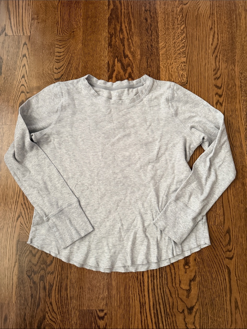 aerie Long Sleeve Tee - Heather Gray large